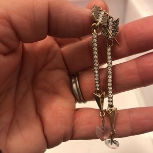 Betsey Johnson earrings, 3 sets